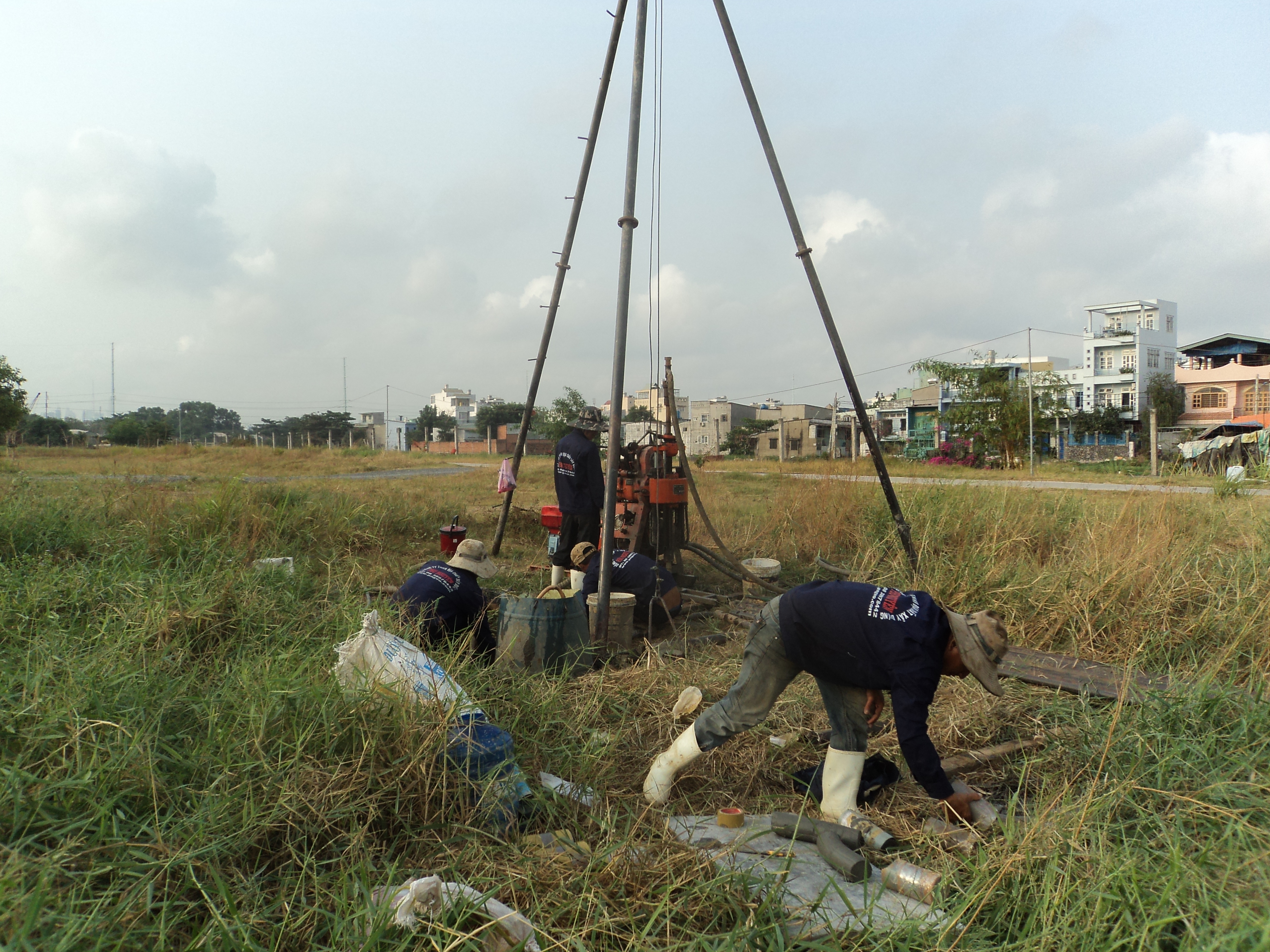 Trường Đại Học Dân Lập Văn Lang - Khảo sát địa chất GĐ2